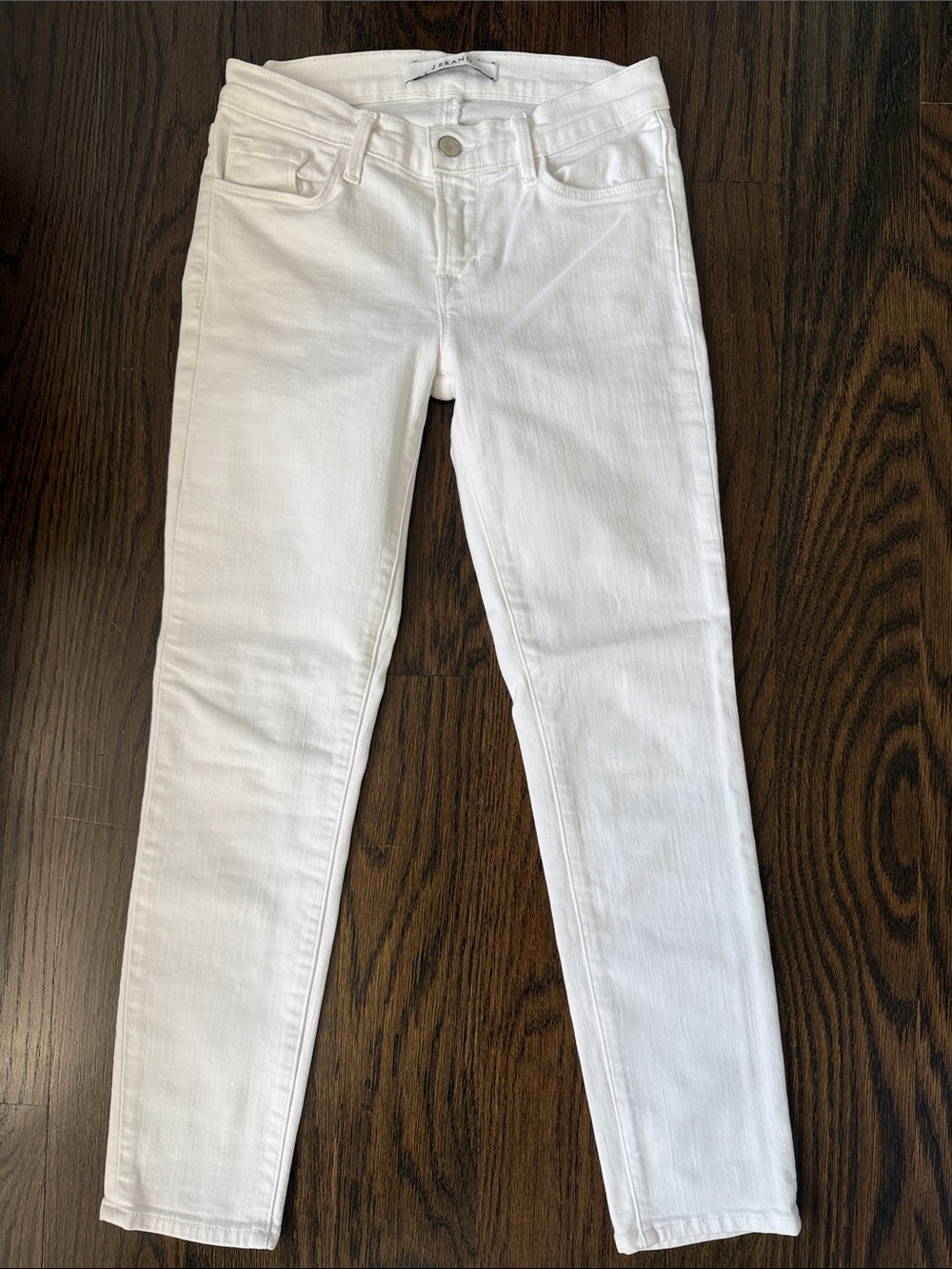 J Brand White Women's Skinny Jeans - sz 25